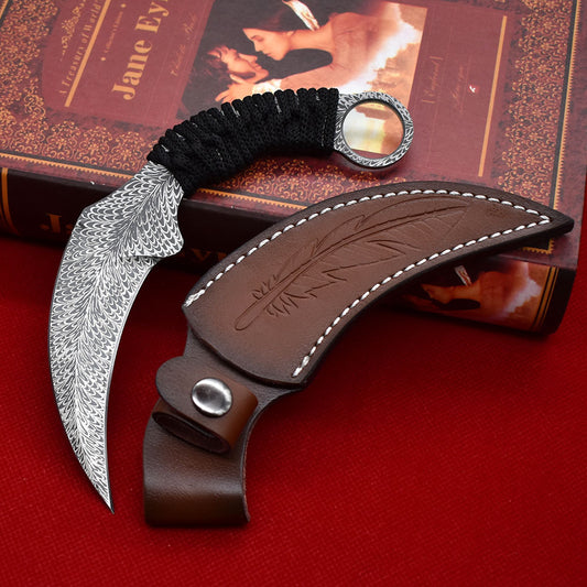 No Front Practice Claw Portable Tool Self-defense Cold Weapon CSGO Eagle Claw Knife